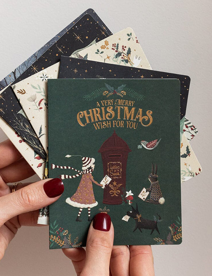 クリスマスカード | グリーティングカード | 海外活版印刷メッセージ
