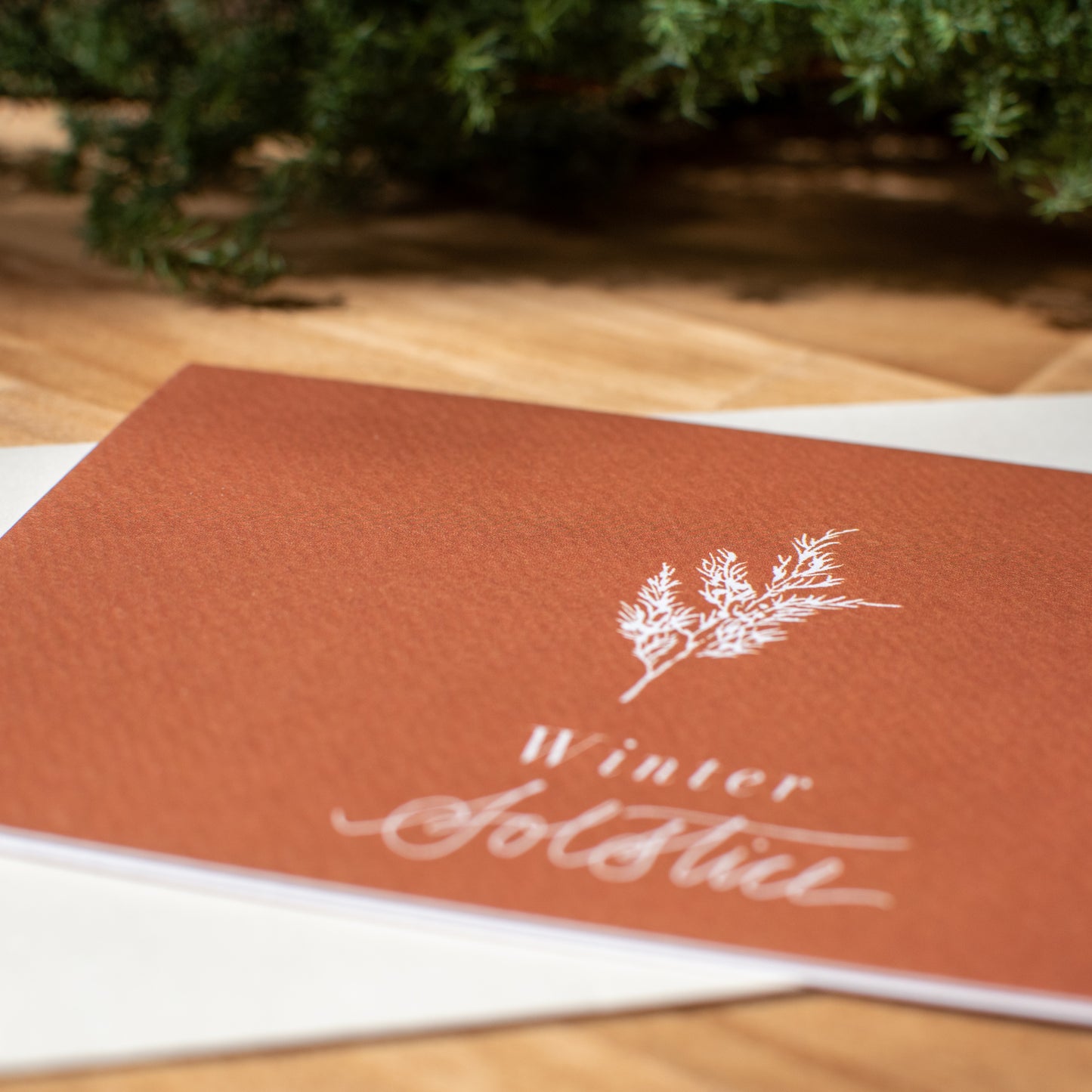 メッセージカード 冬至