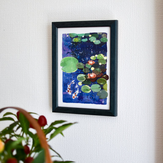 アートポスター ZEN特集(ガッシュ絵画)