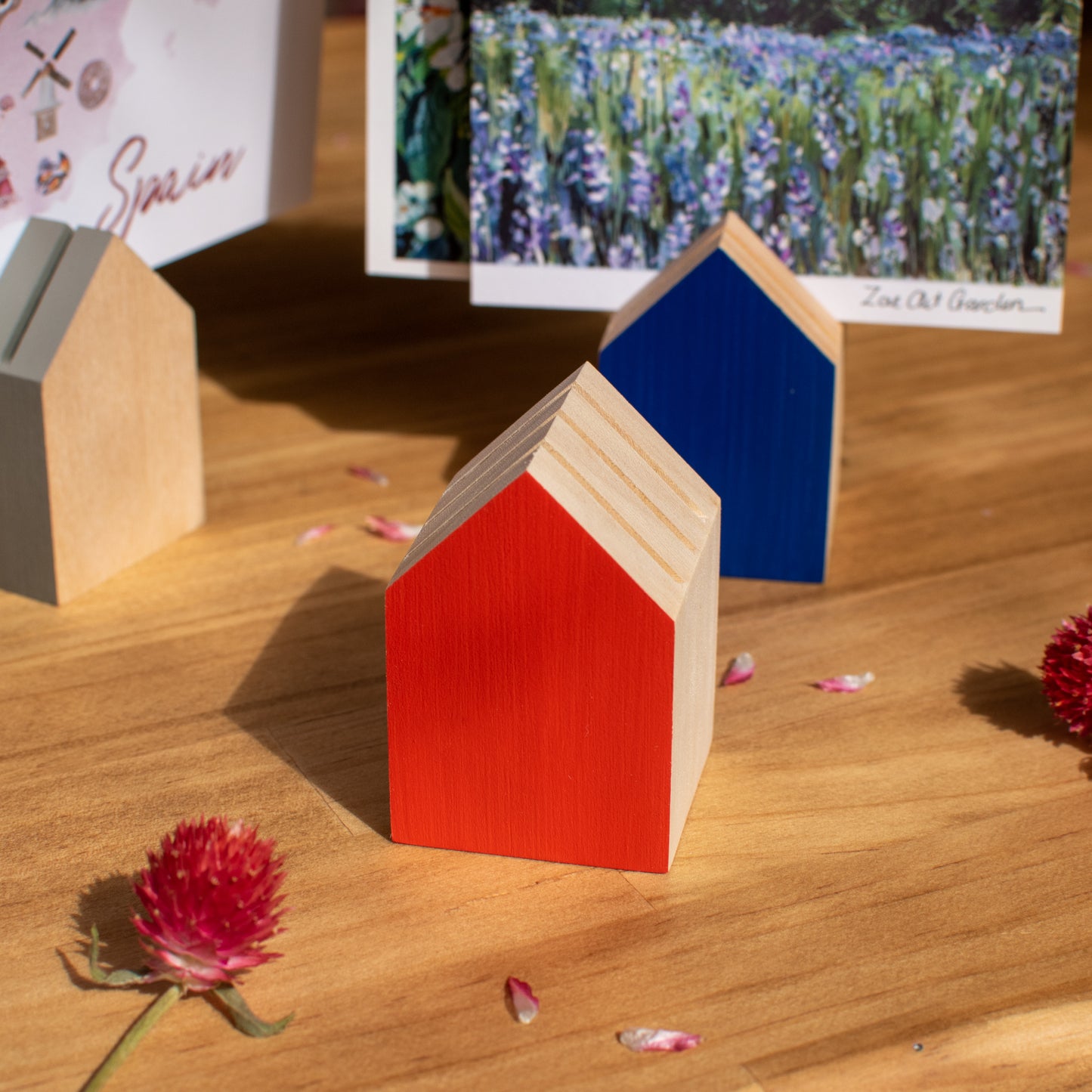 カードスタンド 青