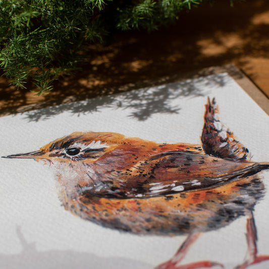 メッセージカード 小鳥