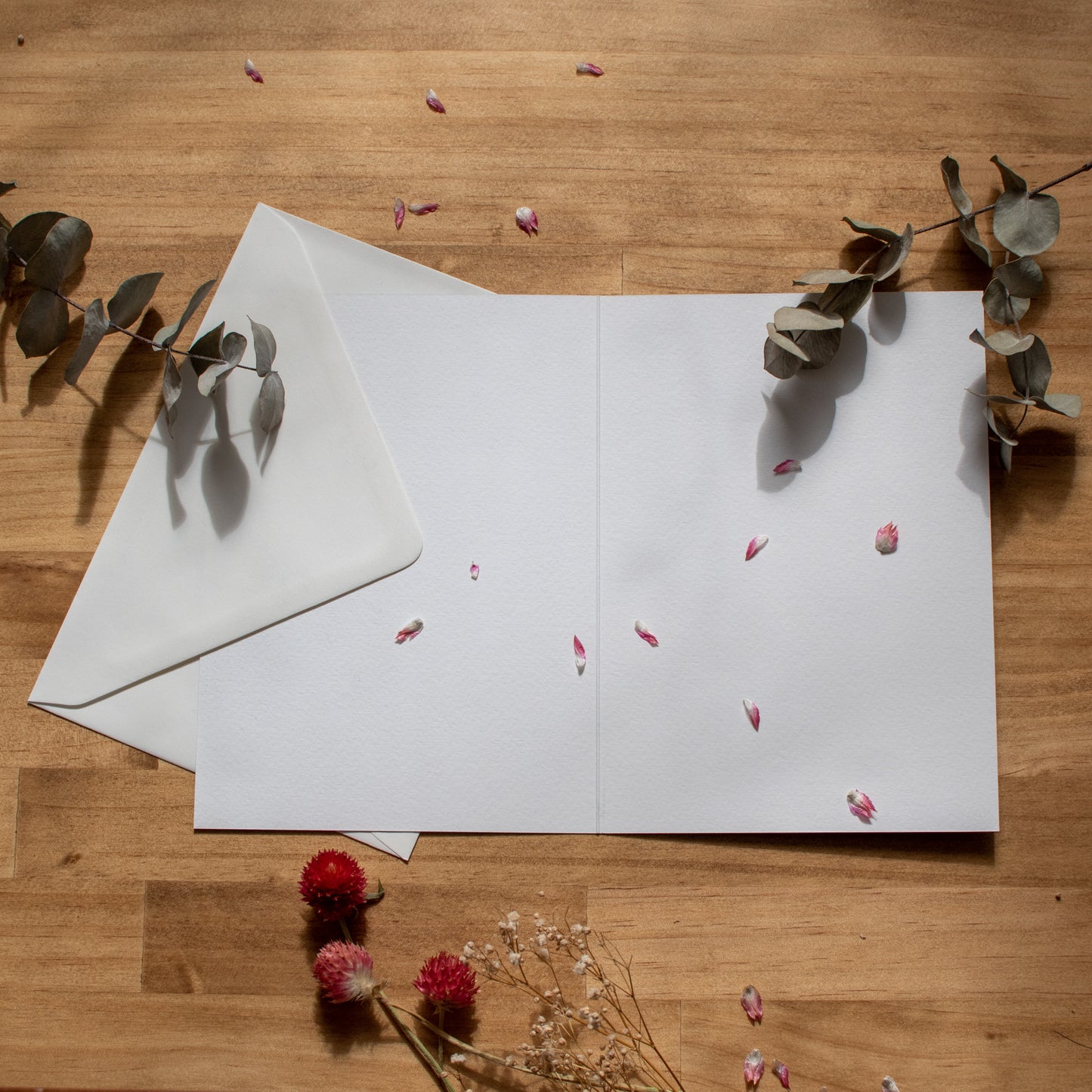 メッセージカード 穏やかで、輝いている