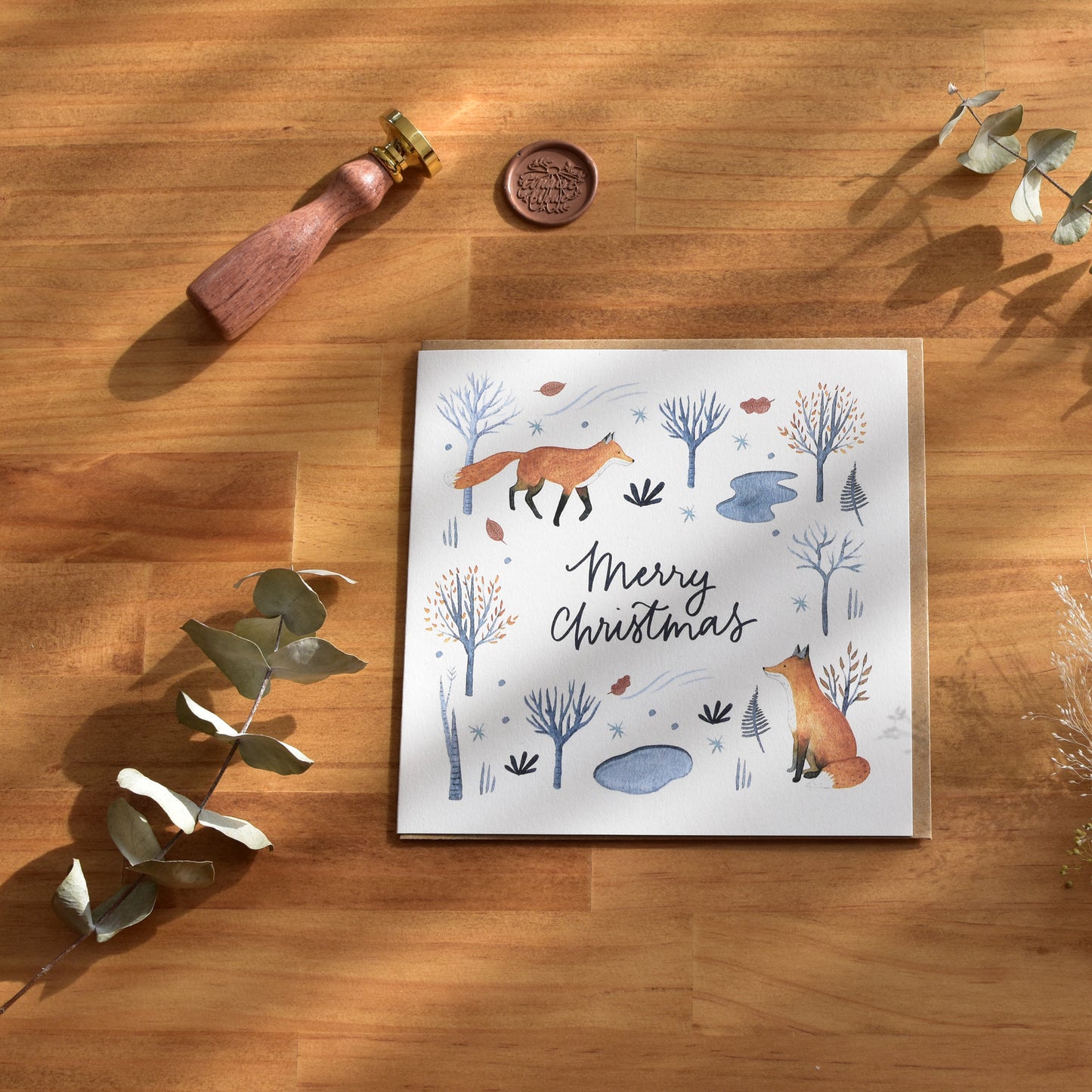 メッセージカード メリークリスマス