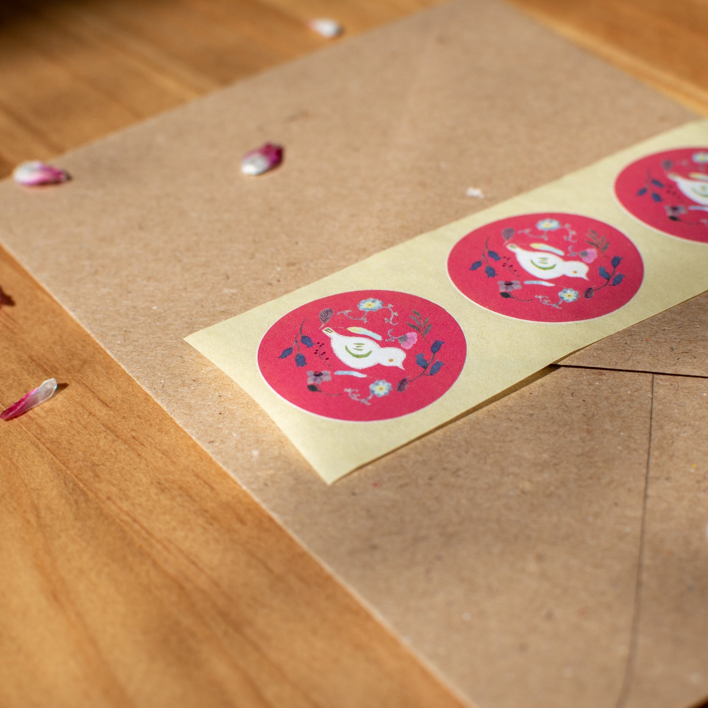 レターセット(手紙6枚/封筒3枚/シール3枚)-鶴の恩返し