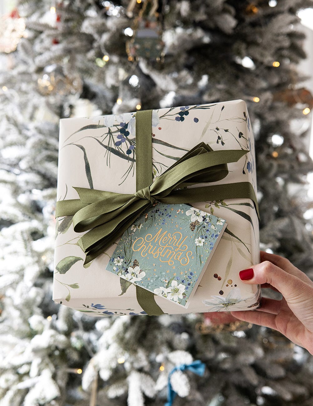 クリスマスカードセット | ミニカードとミニ封筒の12枚入りボックス