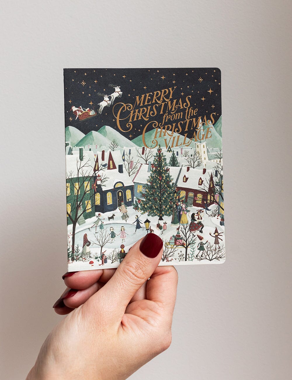 Christmas Card & Wrapping – Linaire bleue
