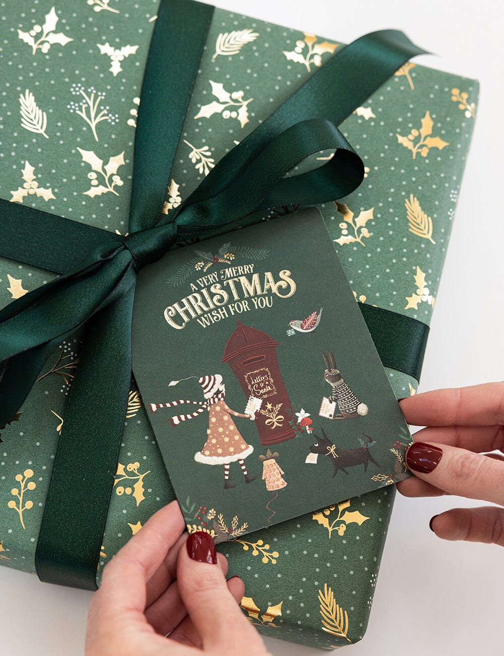 WINTER ❄グリーティングカード♡シェイカー クリスマスカード | グリーティングカード | 海外活版印刷メッセージ