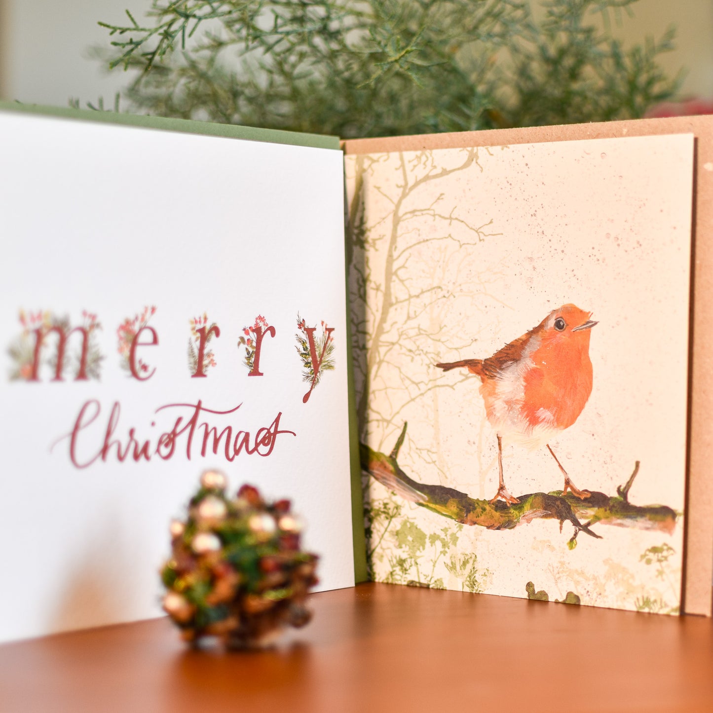 メッセージカード | クリスマスカード | ことり