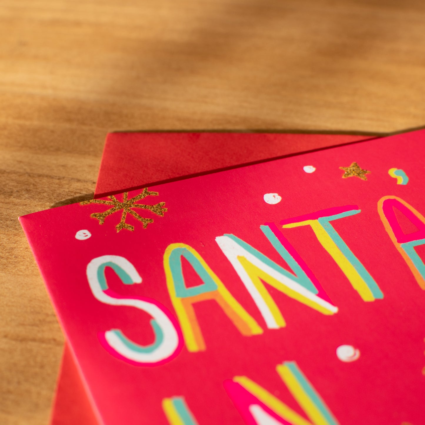 メッセージカード２枚セット　クリスマス